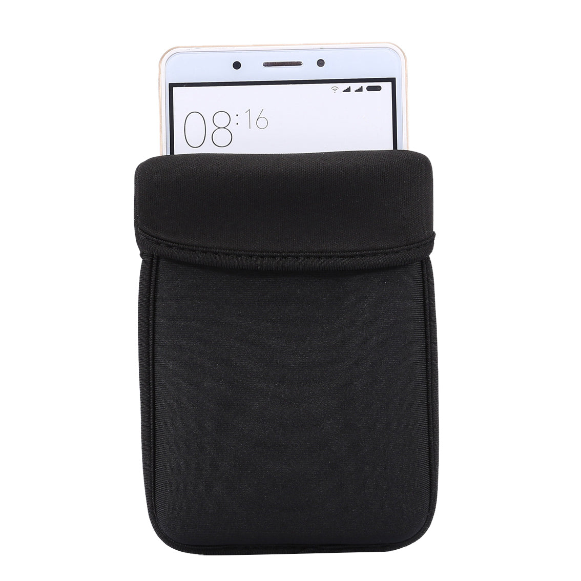 Universal Neoprene Waterproof Fabric Pouch Phone Bag Case for 6.4-7.2 inches Smartphones