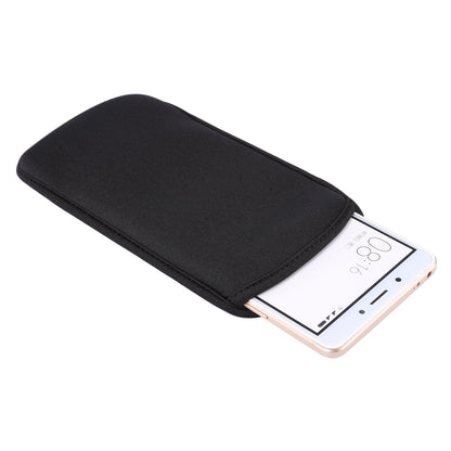 Universal Neoprene Waterproof Fabric Pouch Phone Bag Case for 6.4-7.2 inches Smartphones