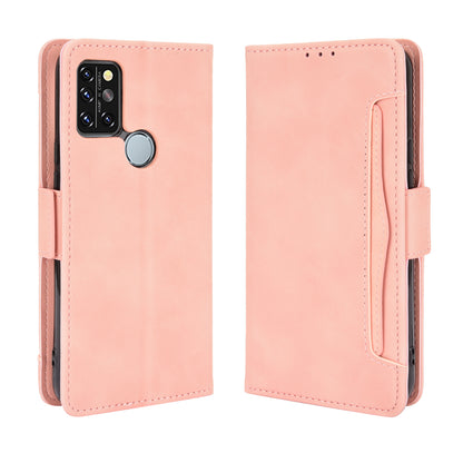 Multiple Card Slots Wallet Stand PU Leather Mobile Phone Cover Case for Umidigi A9 Pro