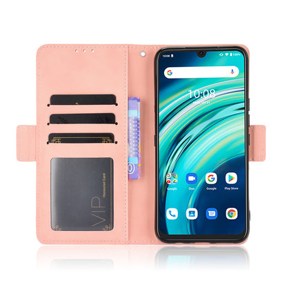 Multiple Card Slots Wallet Stand PU Leather Mobile Phone Cover Case for Umidigi A9 Pro