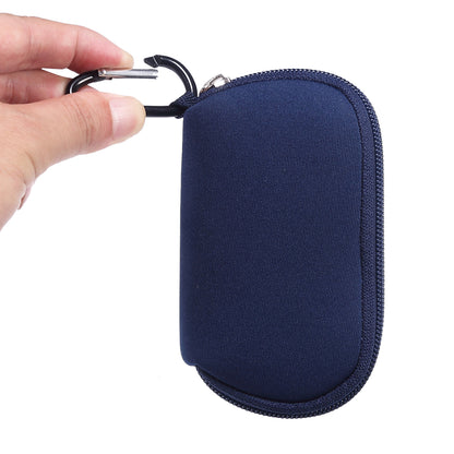 Portable Nylon Cover Case Earphone Protector Bag with Carabiner for Apple AirPods Pro