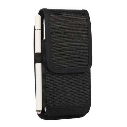 (17*9*2.2cm) Nylon Belt Case Nylon Card Bag Universal Waist Wallet Pouch with Strap and Hook