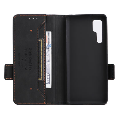 For TCL 20 Pro 5G PU Leather Phone Case Shockproof Phone Cover Folio Flip Case with Stand Wallet