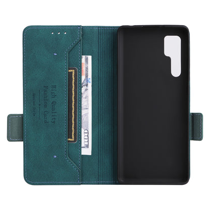 For TCL 20 Pro 5G PU Leather Phone Case Shockproof Phone Cover Folio Flip Case with Stand Wallet