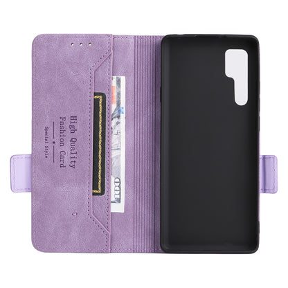 For TCL 20 Pro 5G PU Leather Phone Case Shockproof Phone Cover Folio Flip Case with Stand Wallet