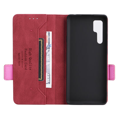 For TCL 20 Pro 5G PU Leather Phone Case Shockproof Phone Cover Folio Flip Case with Stand Wallet