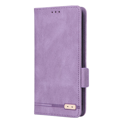 For TCL 10L/10 Lite Hardware Design Stand Magnetic Closing Leather Cell Phone Case Protector with Wallet