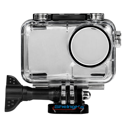 SHELNGKA FLW306 Waterproof Case Housing Case Diving Protective Housing Shell 40 Meter for DJI Osmo Action Camera