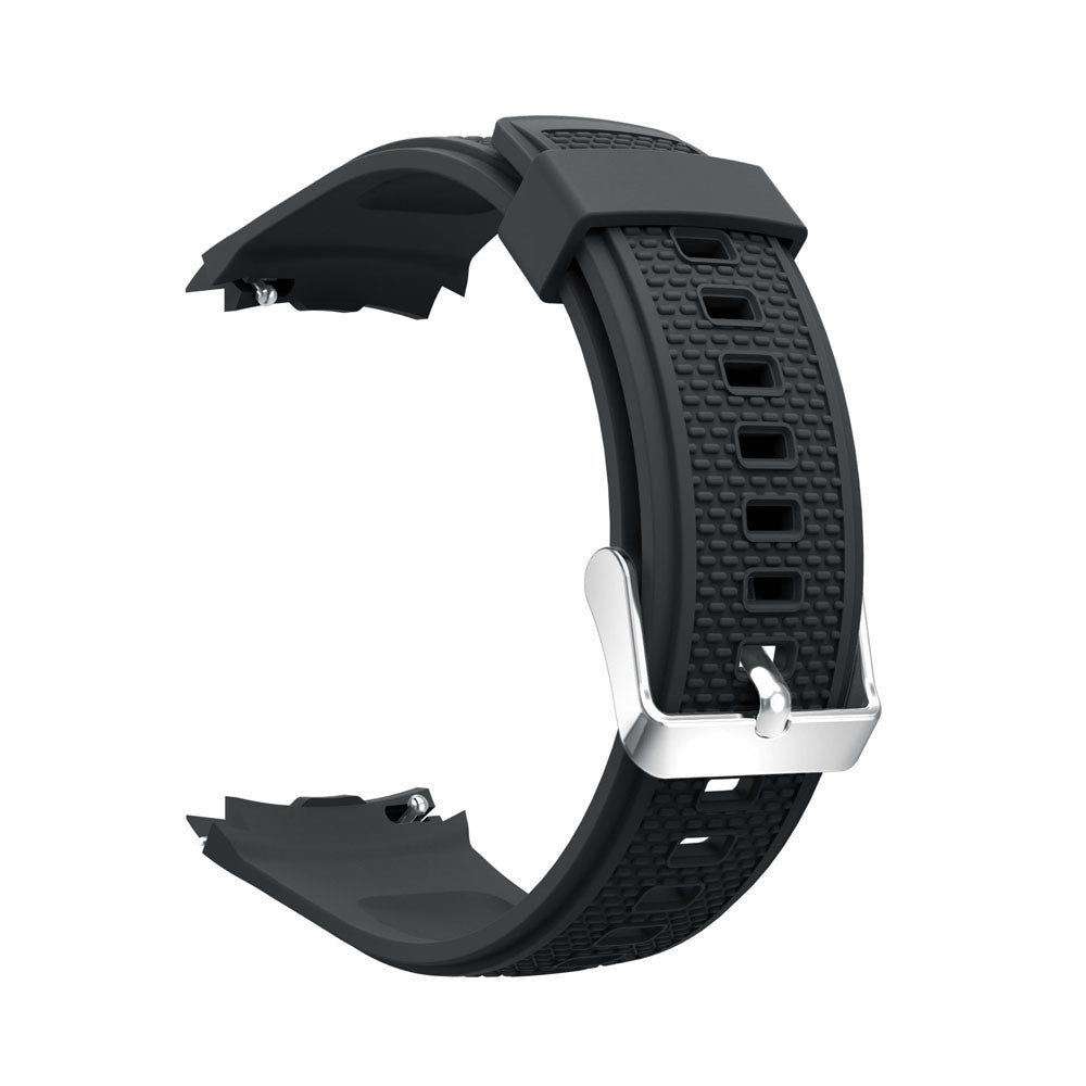 20mm Textured Sports Silicone Watch Band for Huawei Watch 2