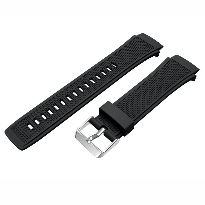 20mm Textured Sports Silicone Watch Band for Huawei Watch 2