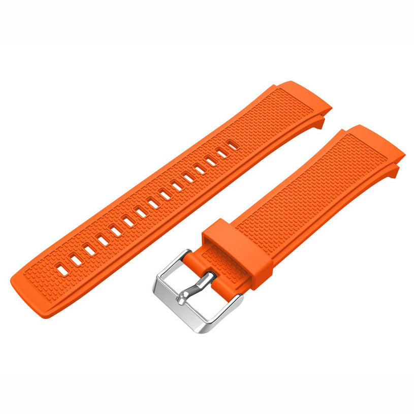 20mm Textured Sports Silicone Watch Band for Huawei Watch 2