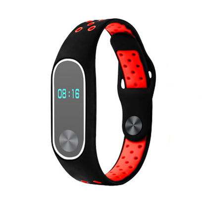 Two-tone Silicone Watch Band Strap for Xiaomi Mi Band 2