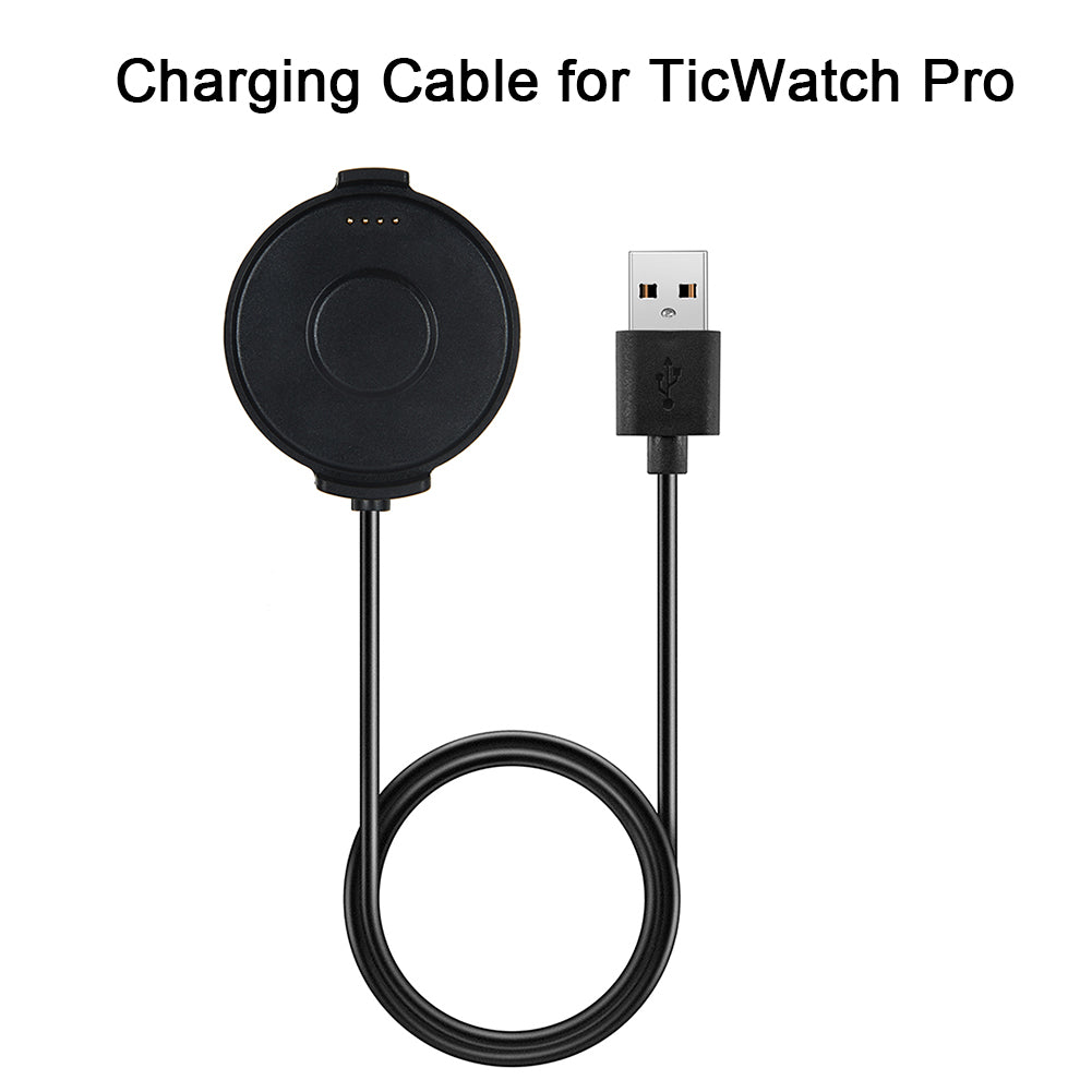 Magnetic Suction Charger for TicWatch Pro Smart Watch with 1m USB Charging Cable