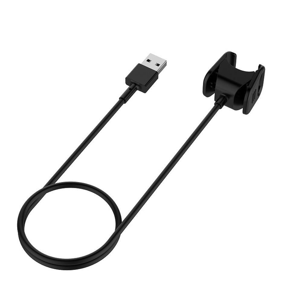 USB Charger Charging Cable Cradle Dock Adapter for Fitbit Charge 3 Smart Wristband (1m)