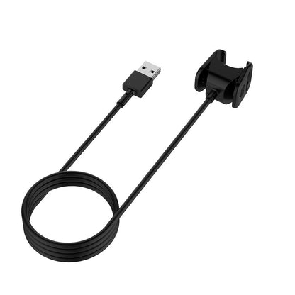 USB Charger Charging Cable Cradle Dock Adapter for Fitbit Charge 3 Smart Wristband (1m)