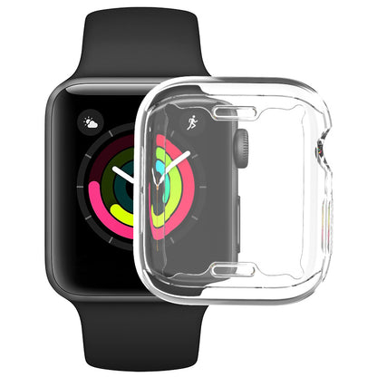 IMAK UX-3 Series for Apple Watch Series 4 / 5 / 6 44mm / SE 44mm / SE (2022) 44mm Soft Cover Casing [Front Protection Version]