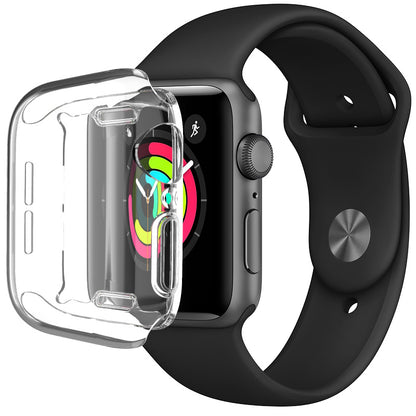 IMAK UX-3 Series for Apple Watch Series 4 / 5 / 6 44mm / SE 44mm / SE (2022) 44mm Soft Cover Casing [Front Protection Version]