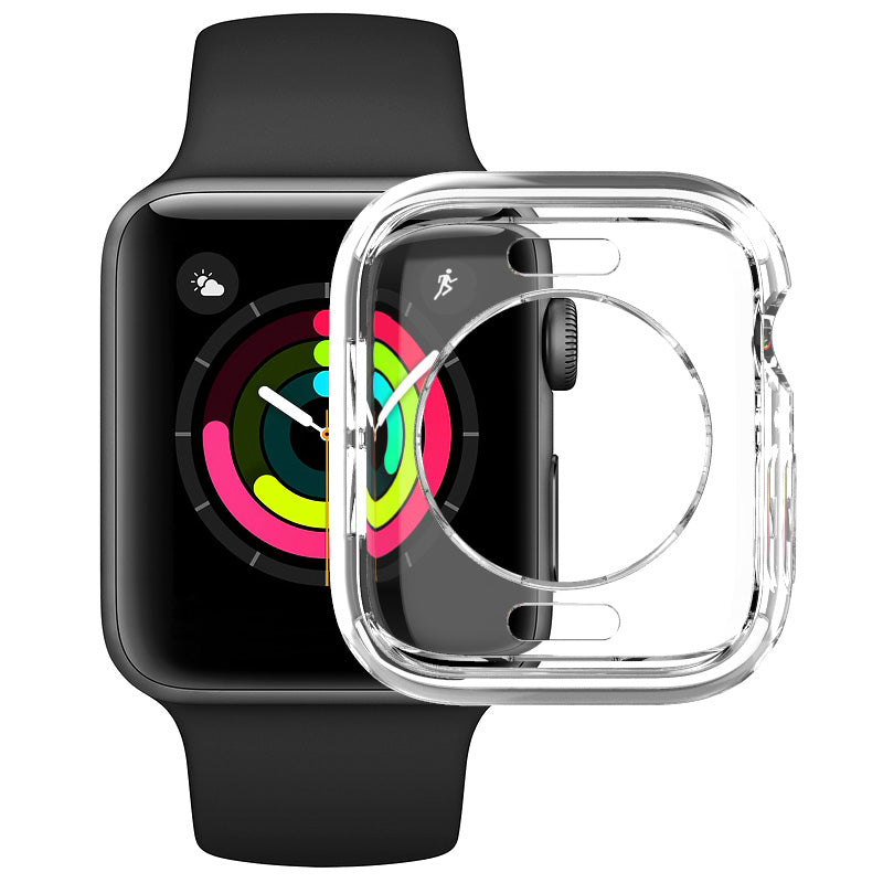 IMAK UX-3 Series for Apple Watch Series 4 / 5 / 6 44mm / SE 44mm / SE (2022) 44mm Soft Protective Cover [Hollow Front Version]