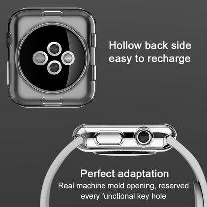 IMAK UX-3 Series for Apple Watch Series 3/2/1 38mm Soft Shell Case [Hollow Front Version]