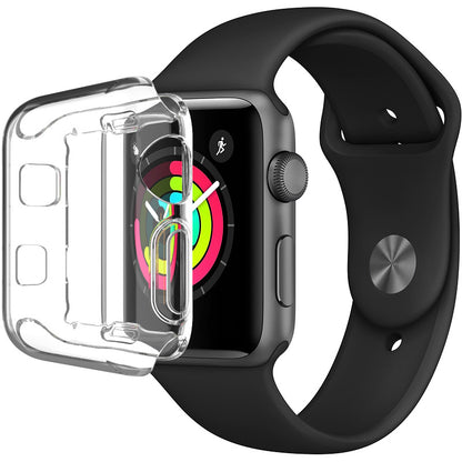 IMAK UX-3 Series for Apple Watch Series 3/2/1 42mm Soft Case Cover [Front Protection Version]