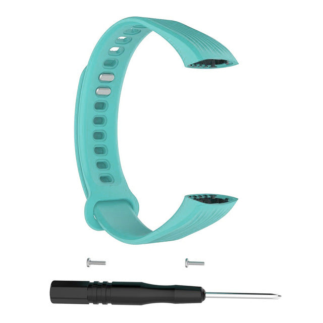 Adjustable Silicone Replacement Wristband for Huawei Honor Band 3