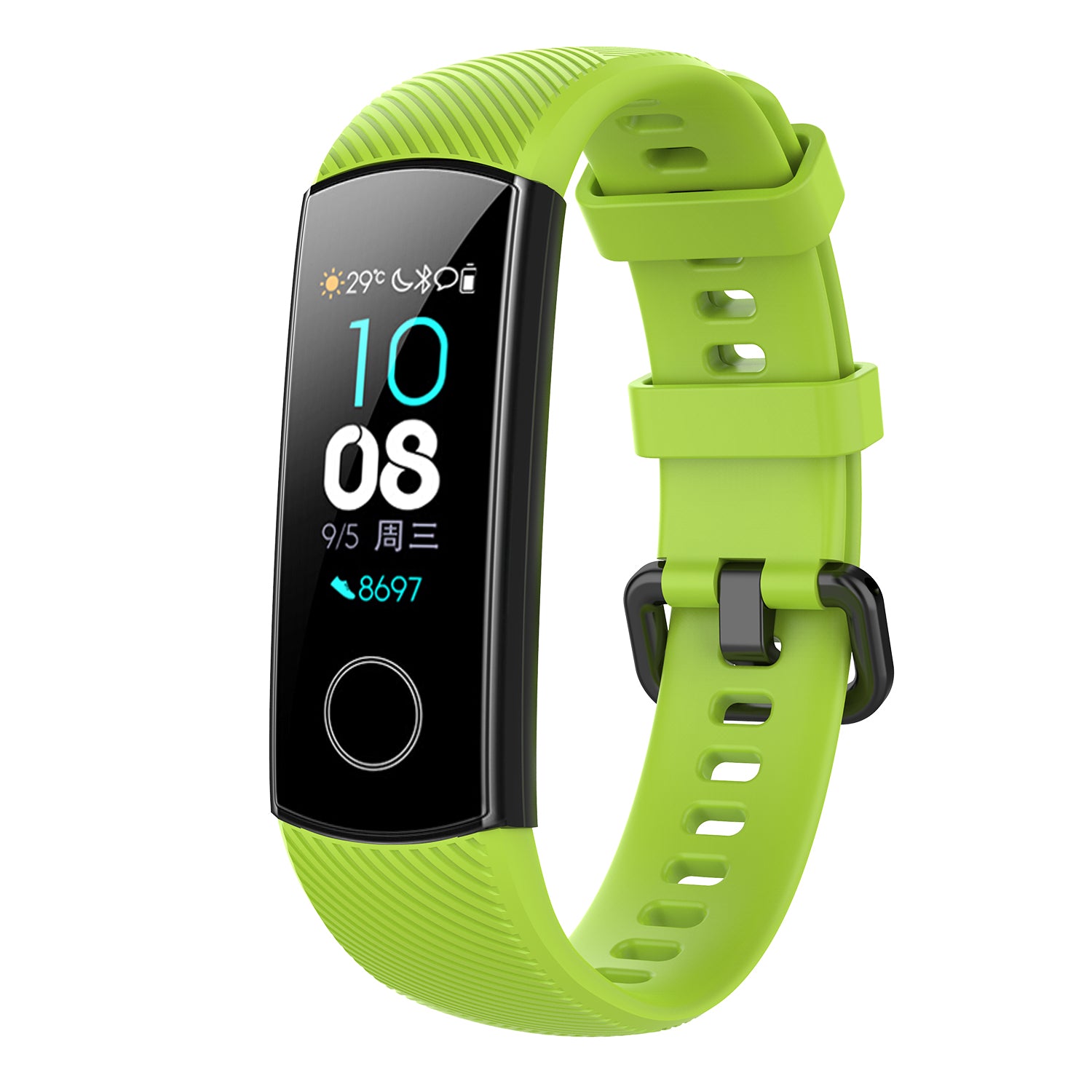 For Huawei Honor Band 4 Silicone Watch Wrist Band Replacement, Length: 95.6+124.8mm