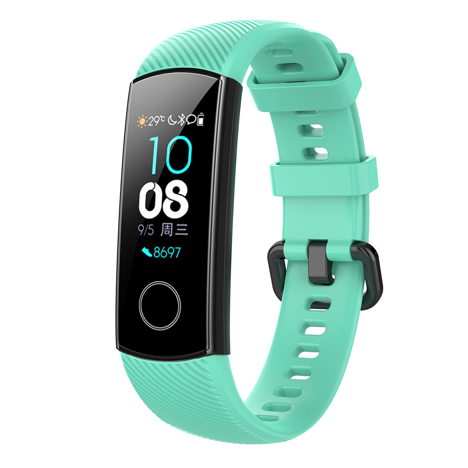 For Huawei Honor Band 4 Silicone Watch Wrist Band Replacement, Length: 95.6+124.8mm