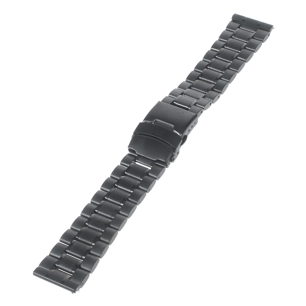 22mm Stainless Steel Watch Band with Spring Bars for Moto 360 2nd 46mm/Samsung R380/Pebble Tim etc