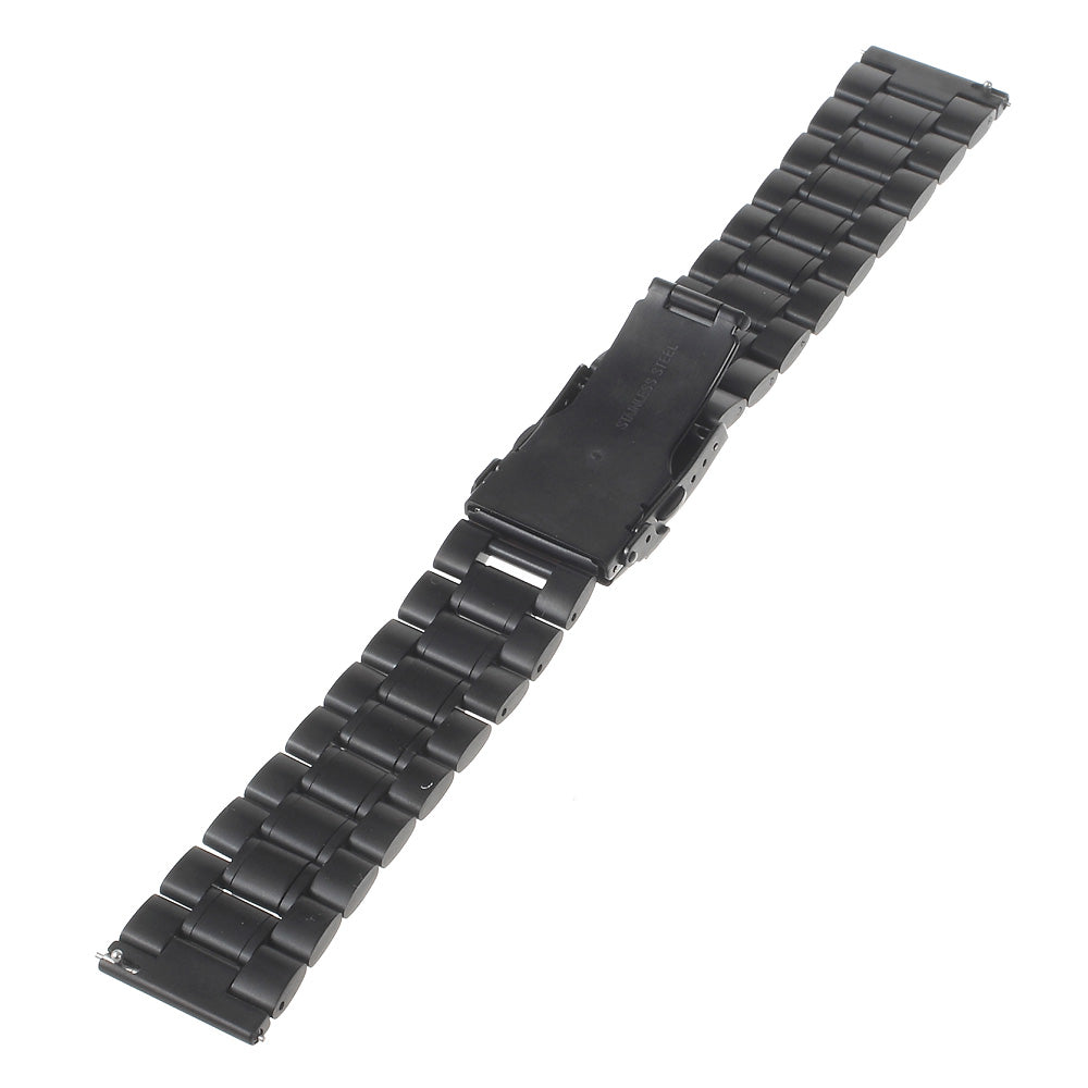 22mm Stainless Steel Watch Band with Spring Bars for Moto 360 2nd 46mm/Samsung R380/Pebble Tim etc