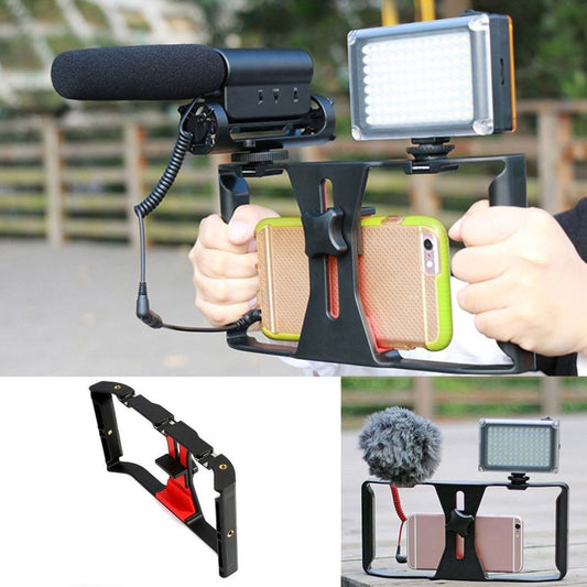 Mobile Phone Holder Hand Support Stabilizer Cage Video Camera Stabilizer Platform for Smart Phone