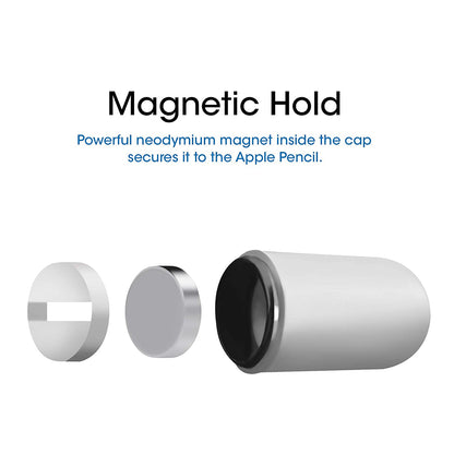 Original Magnetic Replacement Pen Cap for Apple Pencil 1st Generation