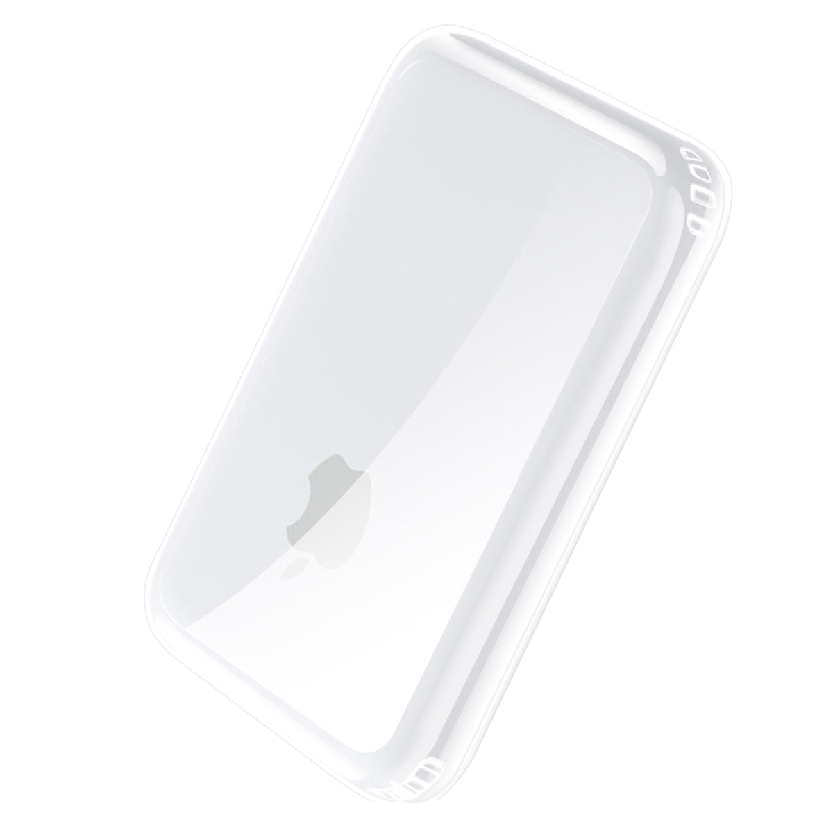 Clear Soft TPU Protective Cover Case for Apple Compatible with MagSafe External Battery Magnetic Charger