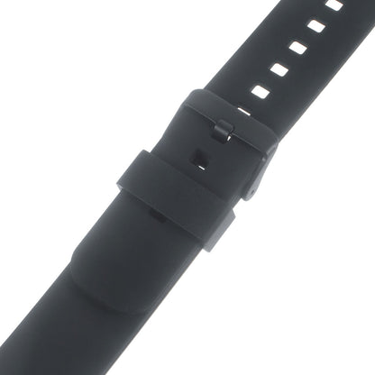 22mm Silicone Watchband with Metal Clasp for Samsung Gear 2 R380 / Pebble Time / LG G Watch W100 W110 / Asus Zenwatch