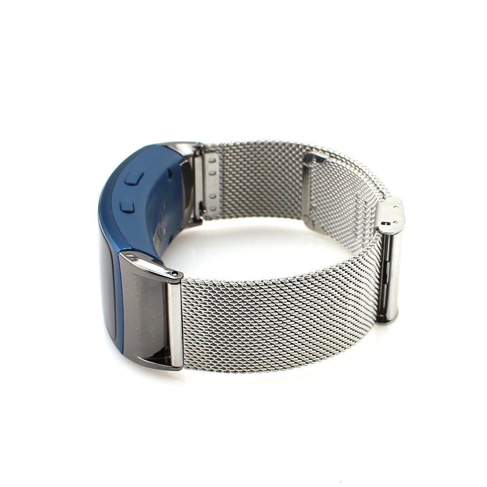 Mesh Stainless Steel Wrist Watch Strap for Samsung Gear Fit 2 SM-R360