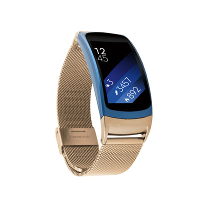 Mesh Stainless Steel Wrist Watch Strap for Samsung Gear Fit 2 SM-R360