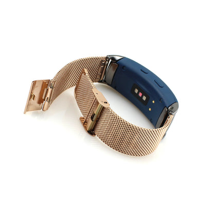 Mesh Stainless Steel Wrist Watch Strap for Samsung Gear Fit 2 SM-R360