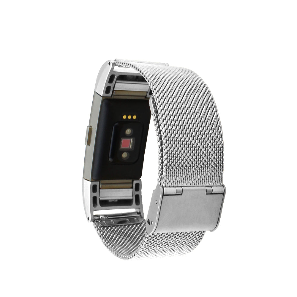 Stainless Steel Mesh Watch Band Strap for Fitbit Charge 2