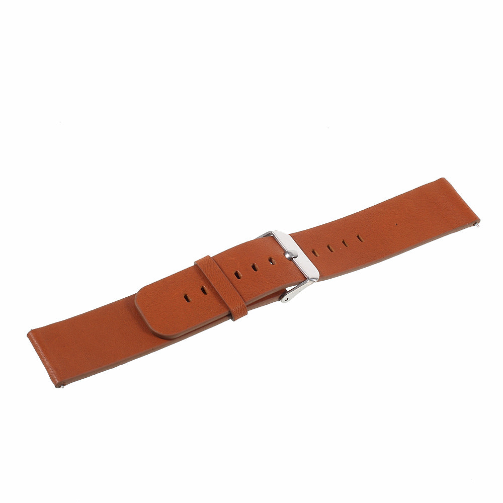 22mm Durable Leather Watch Band for Samsung Gear S3 Classic / S3 Frontier