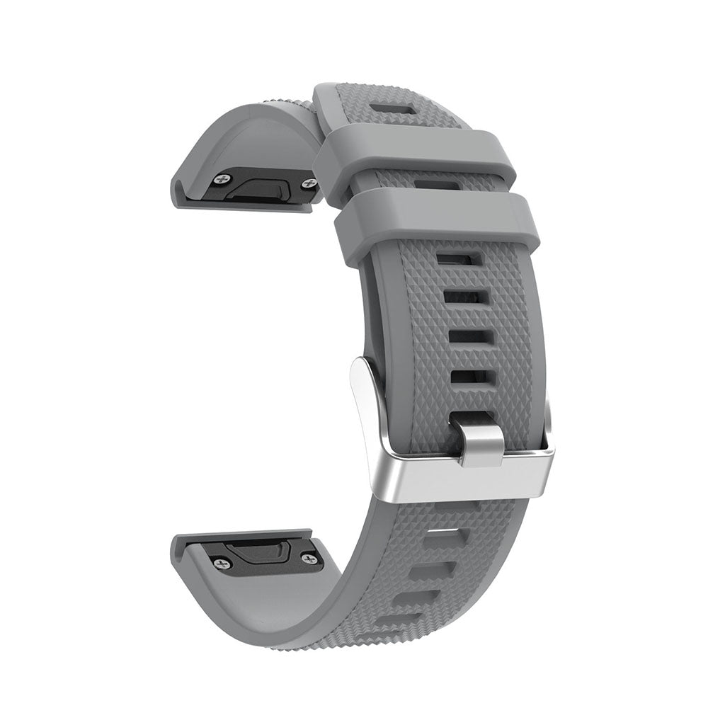 Rhombus Texture Soft Silicone Watch Band for Garmin Forerunner 935