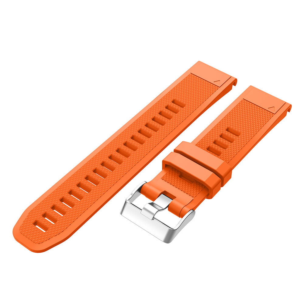 Rhombus Texture Soft Silicone Watch Band for Garmin Forerunner 935