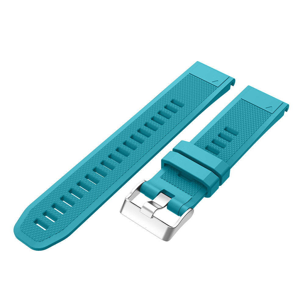 Rhombus Texture Soft Silicone Watch Band for Garmin Forerunner 935