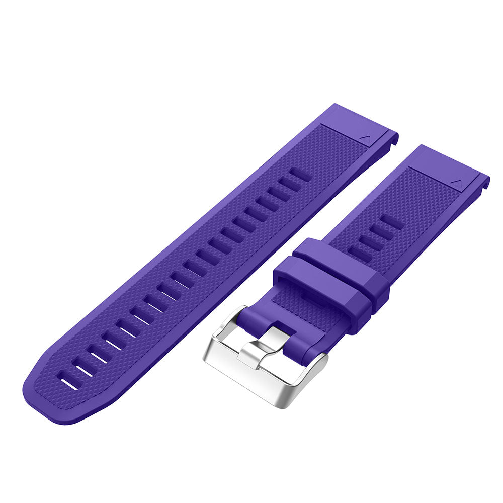 Rhombus Texture Soft Silicone Watch Band for Garmin Forerunner 935