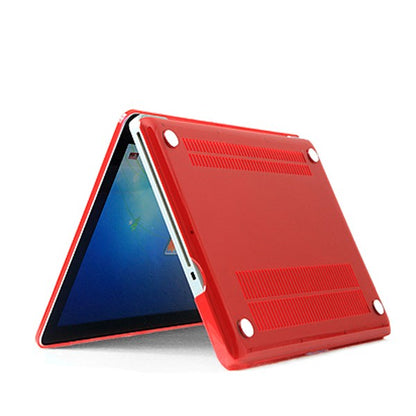 Red ENKAY HAT PRINCE for MacBook Pro 13.3" A1425 Retina Display Crystal PC Case + Keyboard Film + Anti-dust Plugs