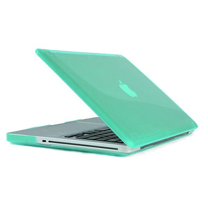 Green ENKAY HAT PRINCE for MacBook Pro 13.3" A1425 Retina Display Crystal PC Shell + Keyboard Film + Anti-dust Plugs