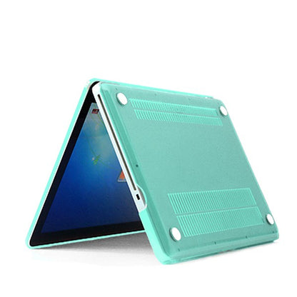 Green ENKAY HAT PRINCE for MacBook Pro 13.3" A1425 Retina Display Crystal PC Shell + Keyboard Film + Anti-dust Plugs