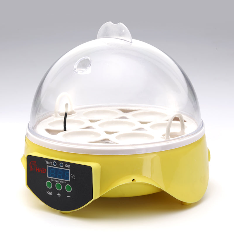 YZ9-7 Automatic 7 Eggs Turning Incubator Chicken Hatcher Temperature Control