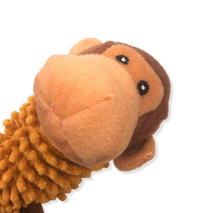 Pet Dog Cat Plush Monkey Sheep Crocodile Sound Bite Playing Toy