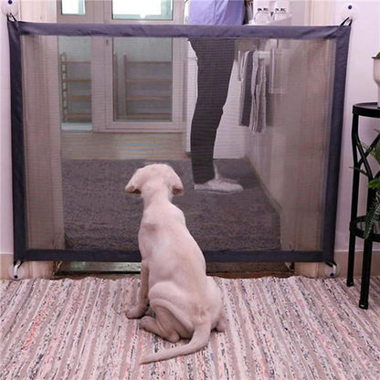 Pet Isolation Net Folding Enclosure Pet Safety Door 180*72cm