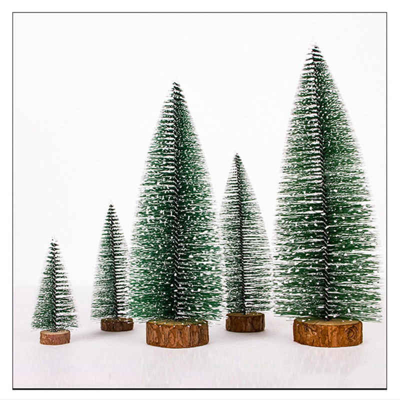 Mini Artificial Christmas Tree Home Table Top Decor, Size: 10 x 6cm