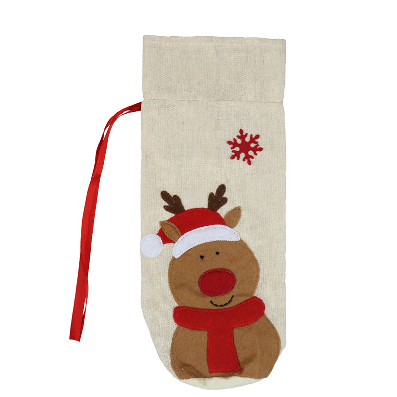 Christmas Wine Bottle Set Christmas Decorations Wine Bag